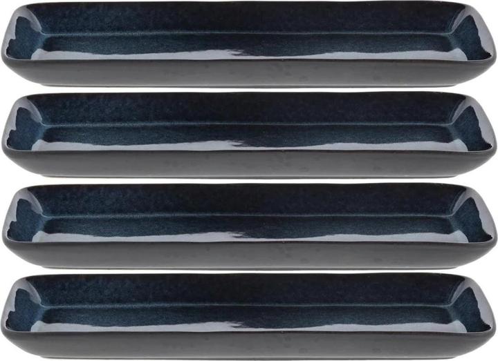 Produktbild Bitz Servierplatte 4 Stück, Blau/Schwarz