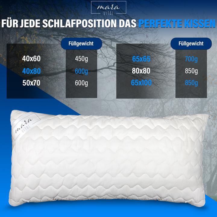 Immagine prodotto Mara Vital Cuscino Kapok (50 x 70 cm)