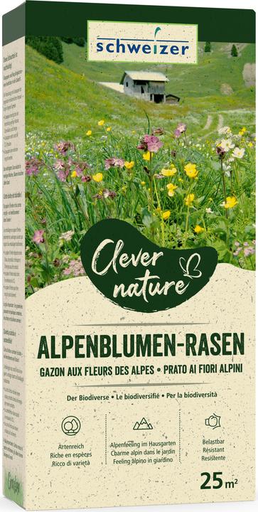Schweizer Alpine flowers lawn (Lawn reseed)