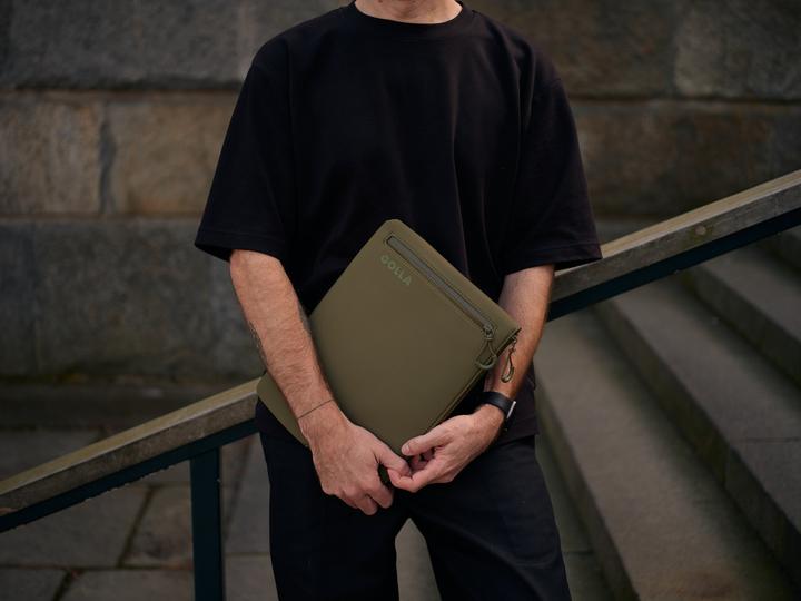 Immagine prodotto Golla Custodia per laptop da 14 pollici, verde (14", Apple, ASUS, CV, Dell, Lenovo, Universale)