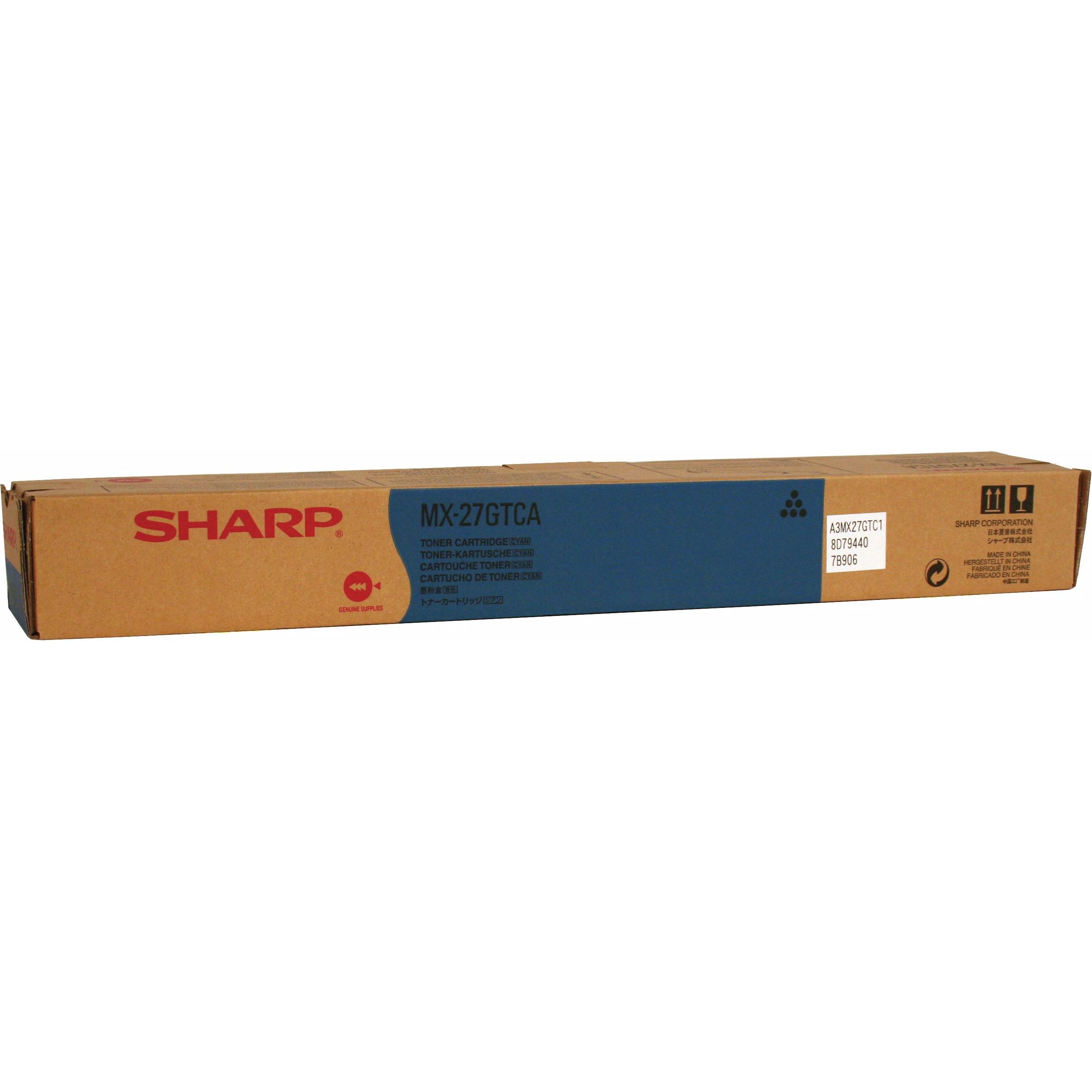 Thumbnail - Sharp, Toner, Mx-27gtca (C)