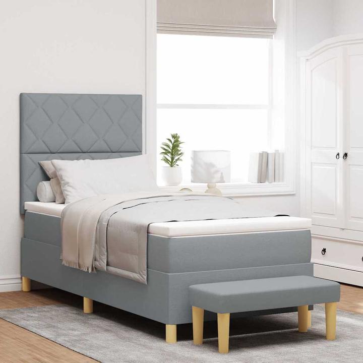 Actual product image VidaXL Box spring bed (100 x 200 cm)