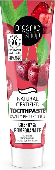 Immagine prodotto Organic Shop Ciliegia Dentifrico Protezione Cavità 100g