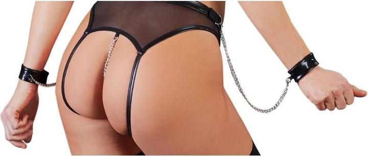 Produktbild Cottelli Collection Body ouvert mit Ketten (S)