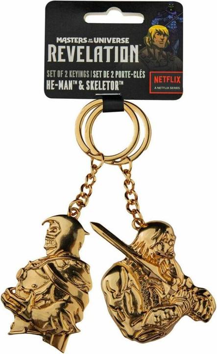 Cinereplicas Les Maîtres de l'Univers pack 2 porte-clés He Man & Skeletor