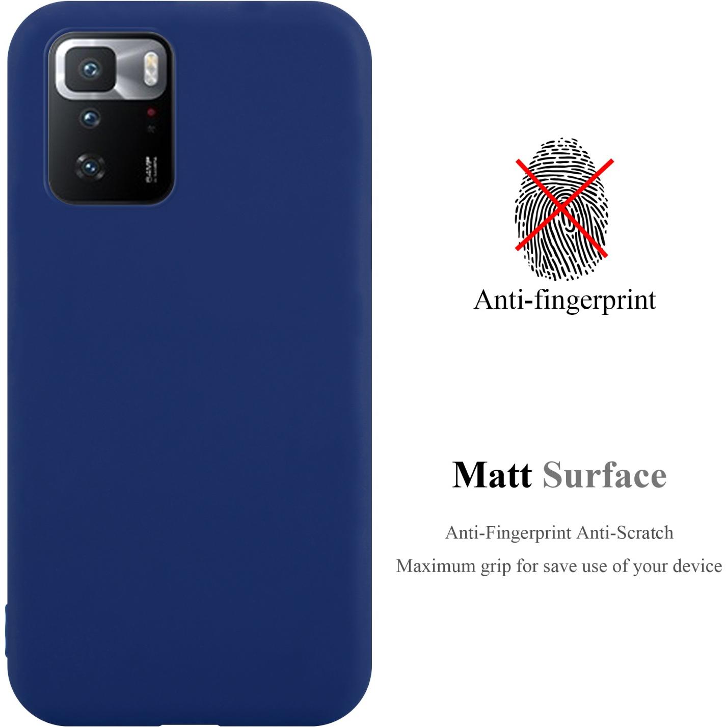 Thumbnail - Cadorabo TPU Candy Hülle für Xiaomi POCO X3 GT (Xiaomi Poco X3 GT), Smartphone Hülle, Blau
