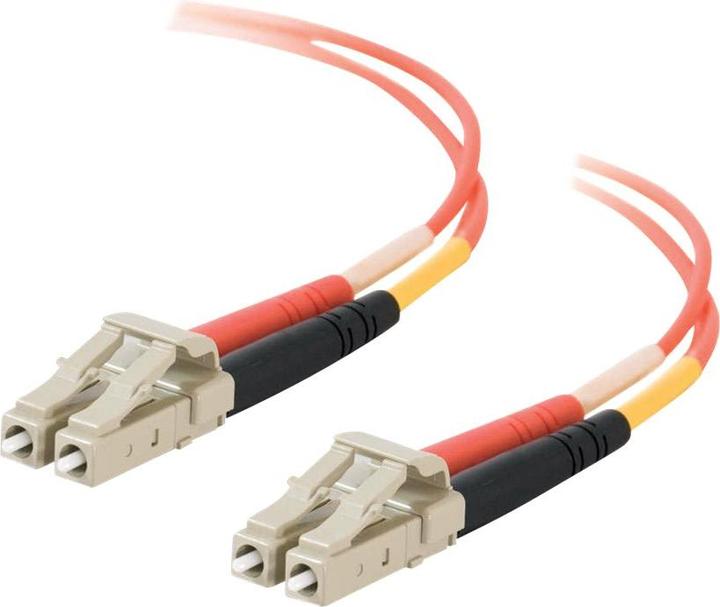 Produktbild C2G Kabel / 5 m LSZH LC/LC DLX 50/125 mM FBR (UTP, 5 m)