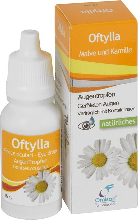 Actual product image Omisan Oftylla Malve und Kamille Fl 15 ml (15 ml, 1 vial 15 ml)