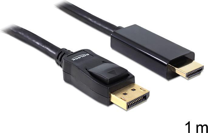 Immagine prodotto Delock DisplayPort — HDMI (Typ A) (1 m, HDMI, DisplayPort, 1.3)