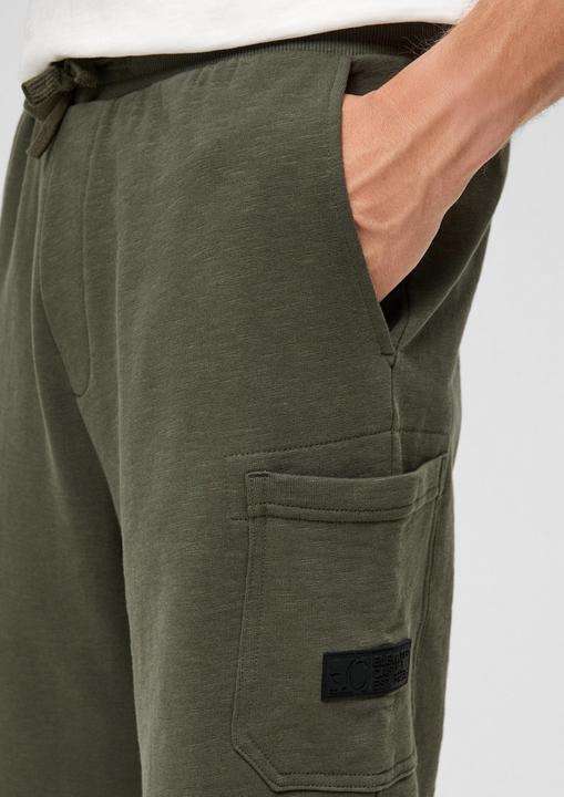 Produktbild S.Oliver Bermuda Lässige Sweatshorts aus Flammgarn mit Cargotasche (XXL)