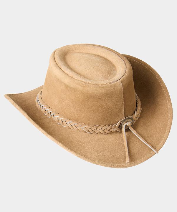 Immagine prodotto Joe Browns Leather Boho Hat with Plaited Brim Accent