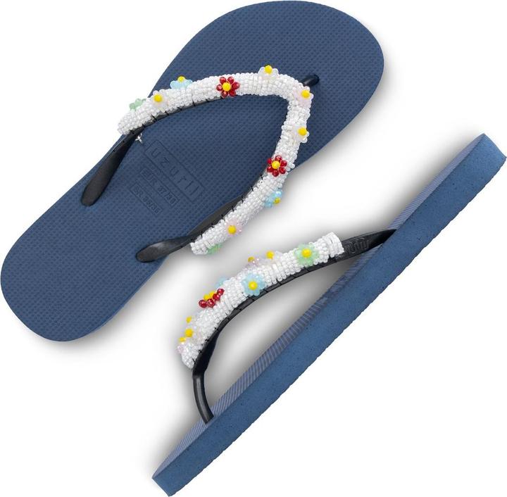 Produktbild Uzurii Flowery White Aby - Navy Blue (41)