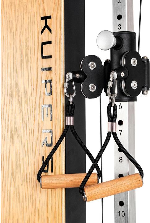 Produktbild Kuipers Fitness Kraftstation Slim Seilzugturm helle Esche, Gewicht: 30 kg
