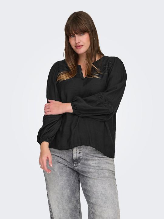 Immagine prodotto Only Vestibilità regolare Scollo a V con maniche a palloncino Top Top (54)