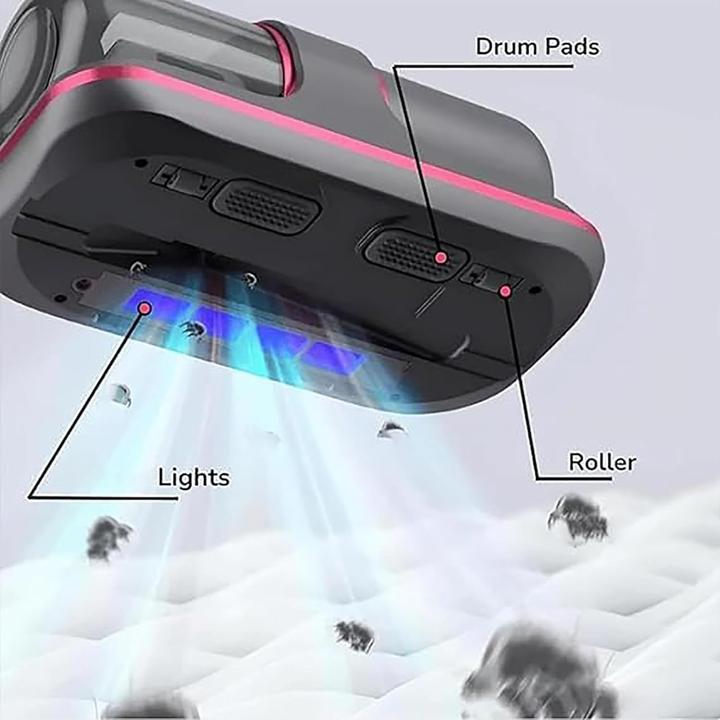Produktbild Werkstein Milbensauger Handstaubsauger Akku, 100W, UV-Licht Bettwanzen inkl. Hepa-Filter