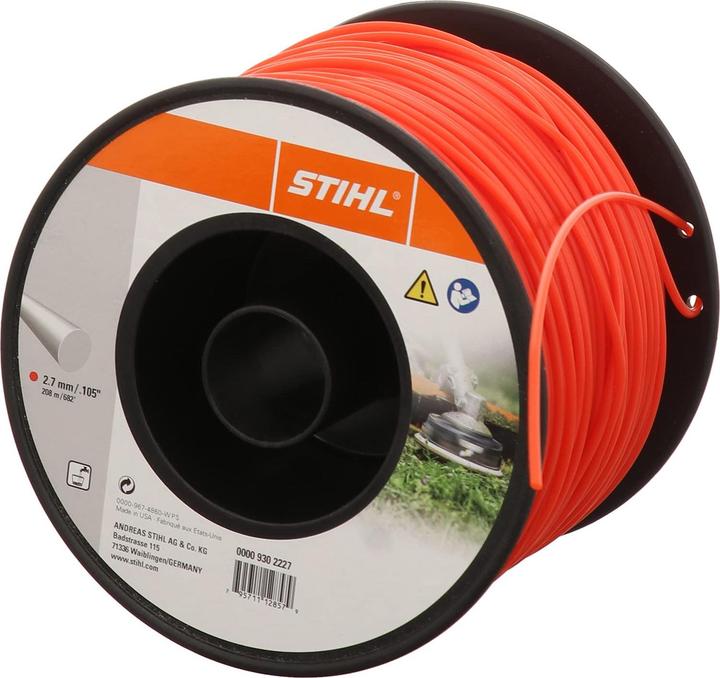 Actual product image Stihl Mowing thread (Weed whacker, Trimmer line + line spool)