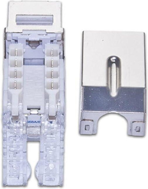 Produktbild Wirewin KAT6 10 Gigabit Ethernet Keystone Modul, mit Sperrfunktion Keystone System (Keystone Modul)