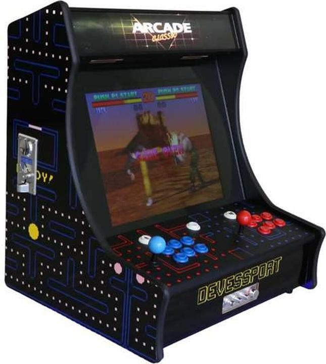 Produktbild BigBuy Fun Arcade Machine Pacman 19 Retro 66 x 55 x 48 cm