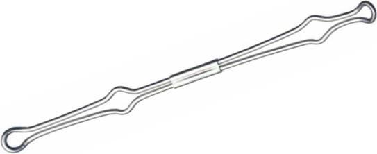 Produktbild Veloflex Niederhalter Metall silber (100 Stück)
