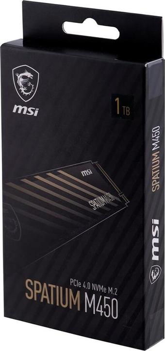 Produktbild MSI Spatium M450 (1000 GB, M.2 2280)