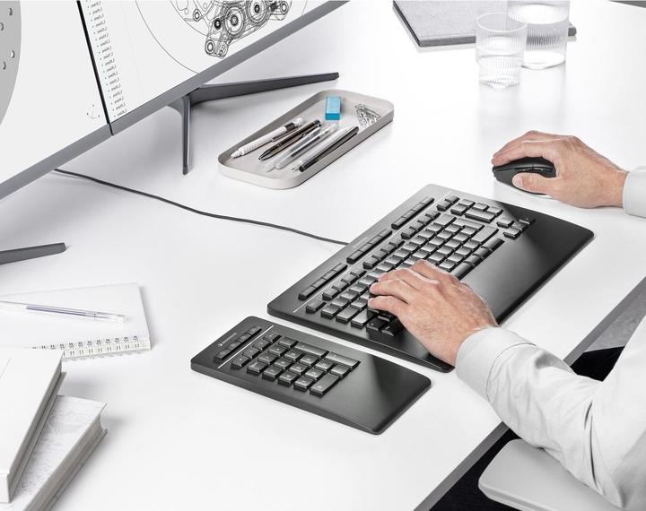Produktbild 3Dconnexion Numpad Pro (Nummernblock, Kabelgebunden, Kabellos)