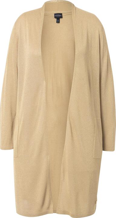 Immagine prodotto Ulla Popken Cardigan lungo e aperto con scollo a V e collo alto (46, 48)