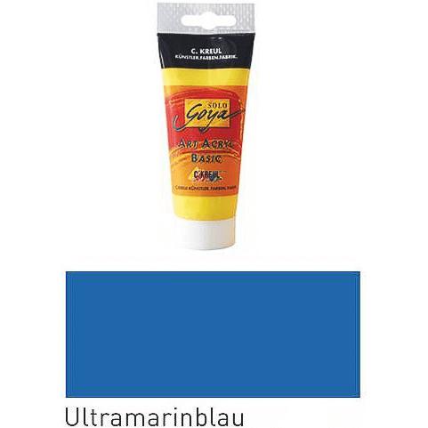 Thumbnail - Kreul, Künstlerfarbe + Bastelfarbe, Basic Acryl 100ml (Ultramarinblau, 100 ml)
