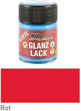Actual product image Kreul Gloss varnish 50 ml (Red, 0.05 l)