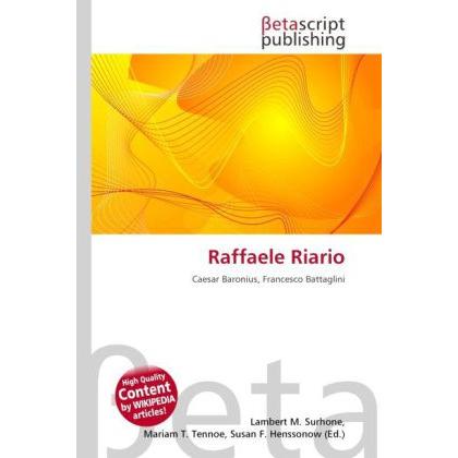 Raffaele Riario, Sachbücher
