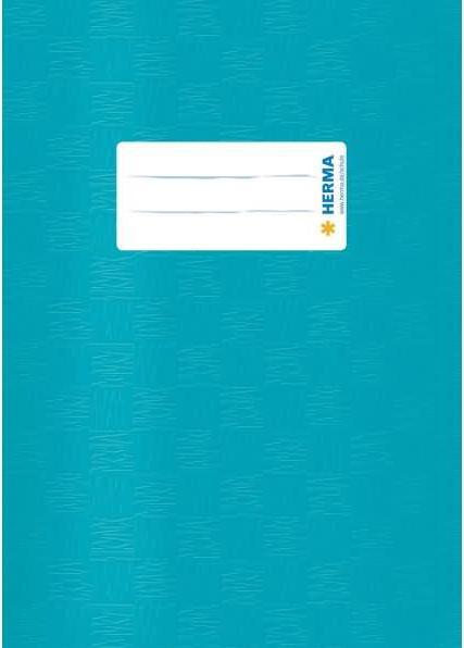 Actual product image HERMA Booklet protector, DIN A5, made of PP, covered in turquoise (A5)