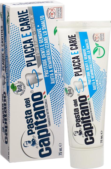 Produktbild Capitano PASTA DEL Zahnbe u Kari Tb 75ml (75 ml)