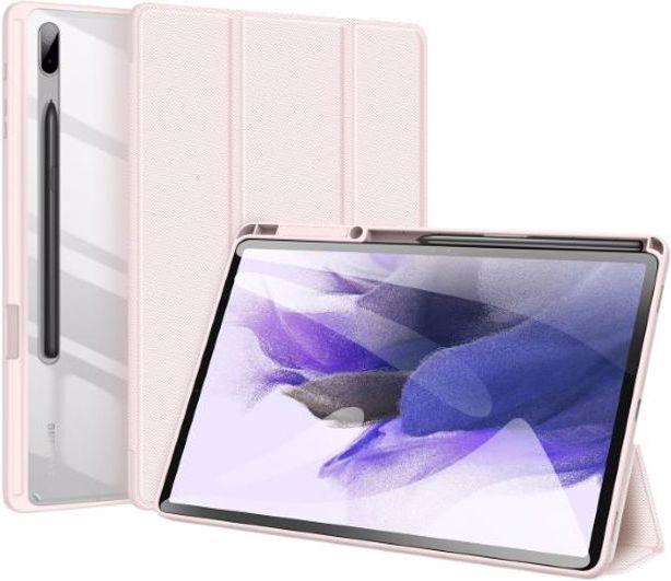 Productafbeelding Dux Ducis Toby Serie Leren Boekomslag Hoesje (Galaxy Tab S8+, Galaxy Tab S7+, Galaxy Tab S7 FE)