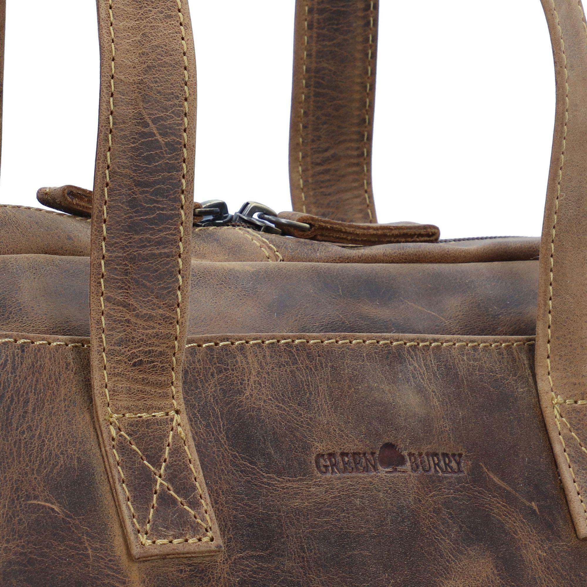 Thumbnail - Greenburry, Tasche, Shopper Vintage 1535, Braun, (10 l)
