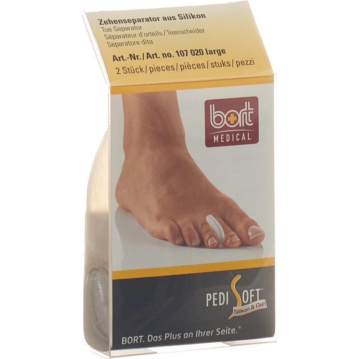 Bort Medical, Fusspflegemittel, Pedi Soft Zehenseparator lare (Zehentrenner)