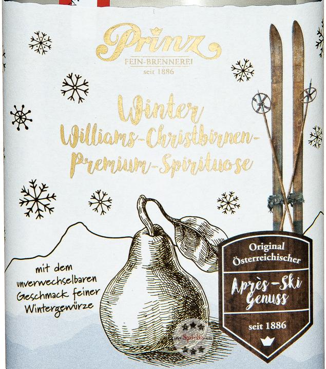 Produktbild Prinz Flachmann Winter Williams-Christbirne 0,2l