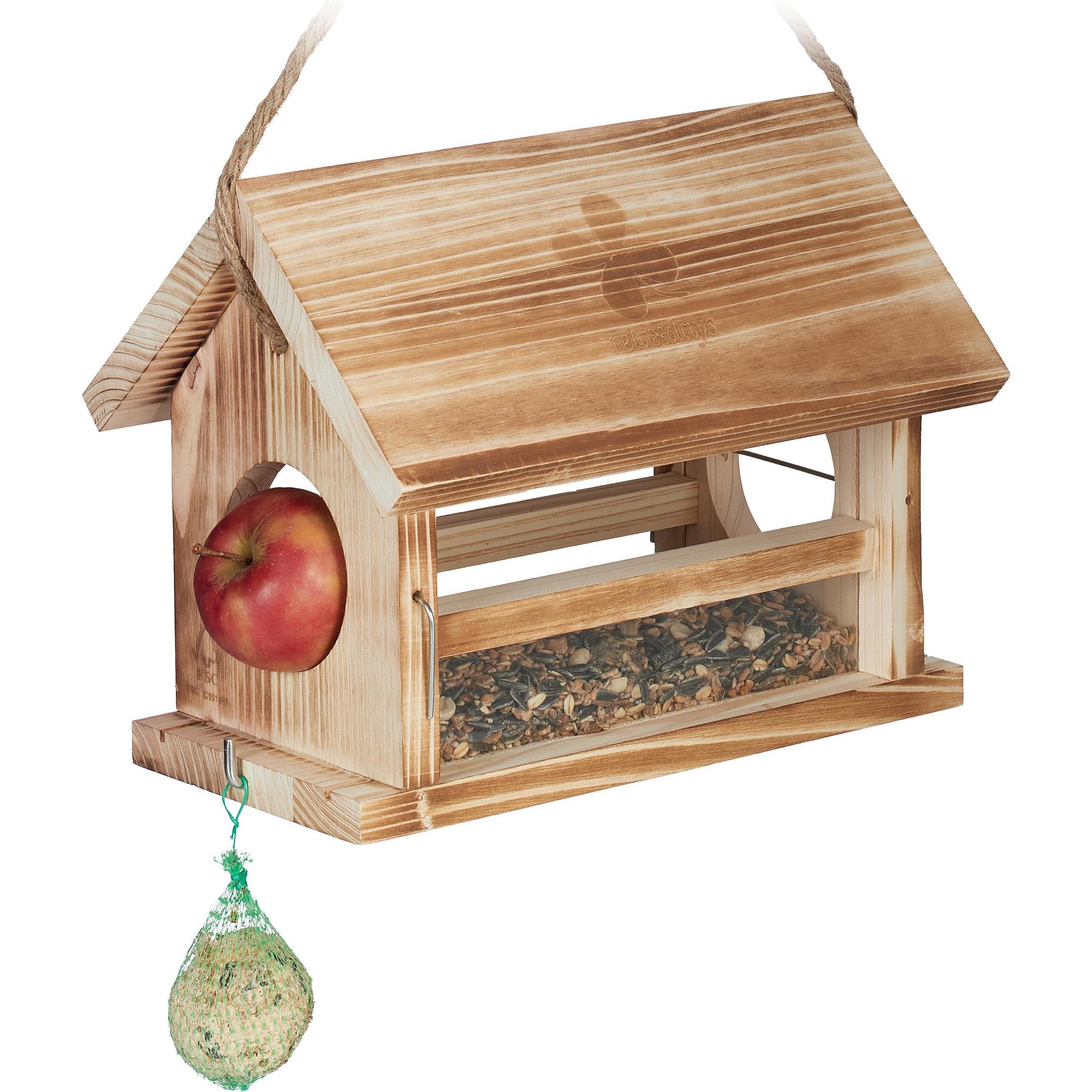 Relaxdays Vogelfutterhaus, Vogelhaus