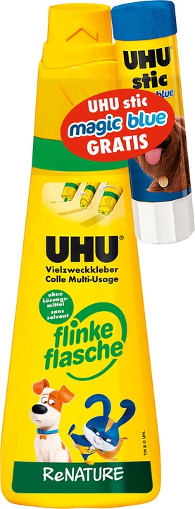Actual product image UHU All purpose glue 'Nimble bottle