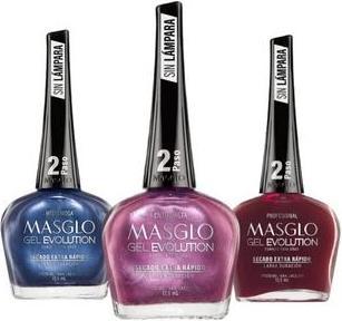Masglo GEL EVOLUTION Nagellack Gel-Effekt - Mysteriöse Auswahl (Gel-Effekt Nagellack)