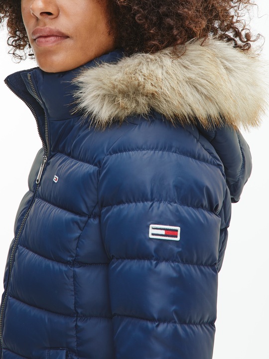 Produktbild Tommy Hilfiger Tommy Jeans Basic Hooded Down Jacket - 60493 (XS)