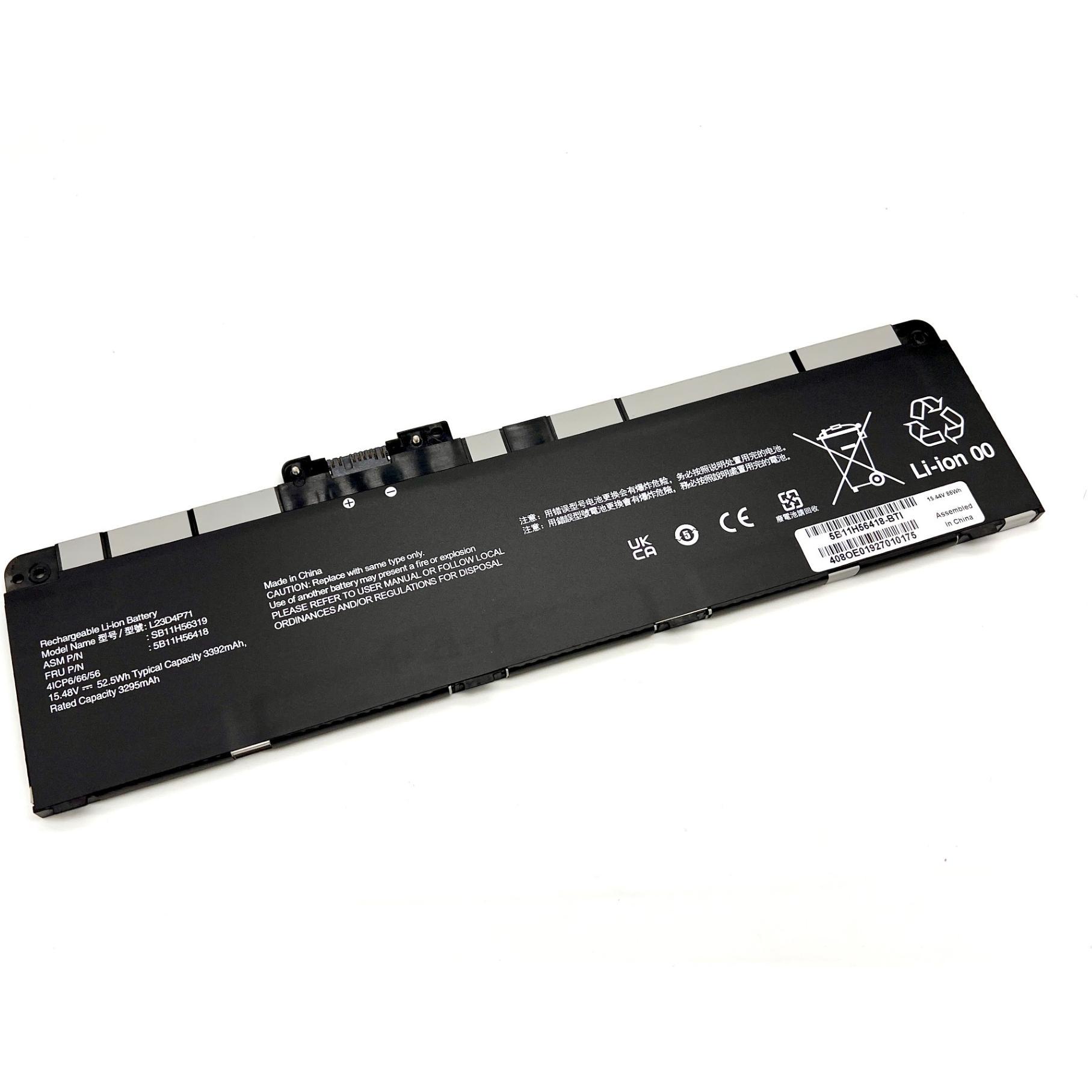 Origin Storage BTI 4C BATTERY TP P14S G5 (4 cubicoli, 3392 mAh), Batteria per notebook