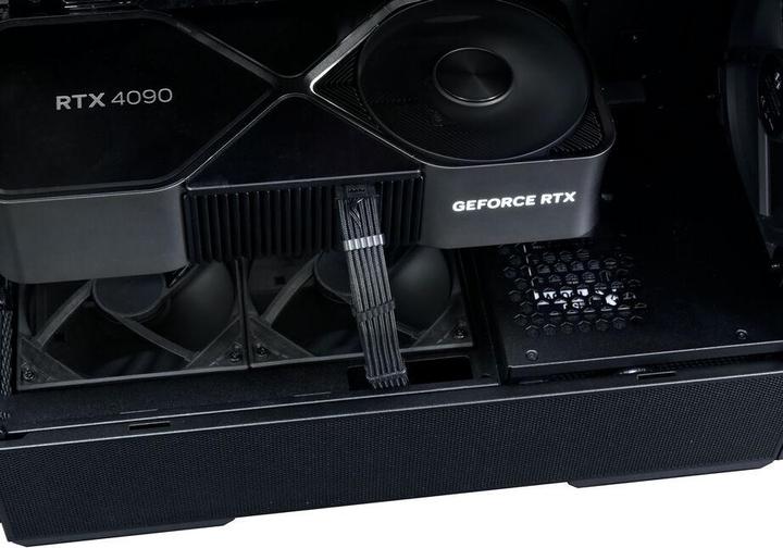 Actual product image Lian-Li LANCOOL 207 Digital PC-Gehäuse, Midi-Tower, ATX, Tempered Glass - schwarz