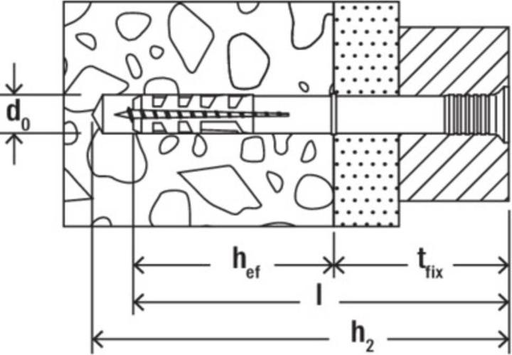 Actual product image Fischer Nail anchor N 8x120/80 S K (6 pcs.)