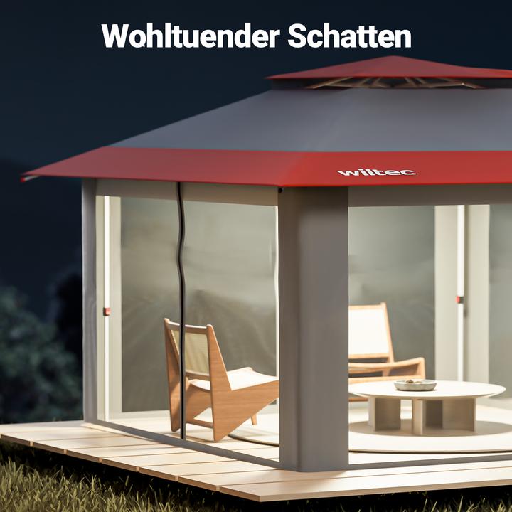 Actual product image Wiltec Faltpavillon (400 cm, 400 cm)