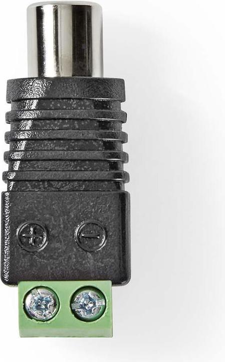 Produktbild Nedis CCTVCF40BK5 Sicherheitsstecker für CCTV 5, 2 Kabel auf Cinch-Buchse (Netzteil)