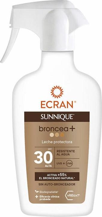 Immagine prodotto Ecran SUNNIQUE tan+ pistola spray SPF30 270 ml (Spray solare, SPF 30, 270 ml)