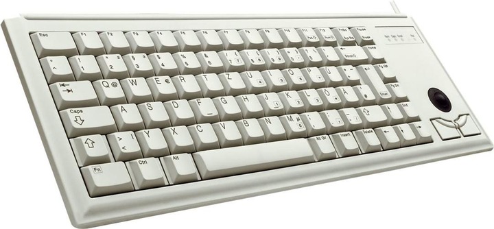 Produktbild CHERRY Compact keyboard with trackball USB EU (Eng. Int., Kabelgebunden)