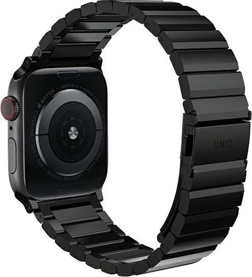 Produktbild Uniq pasek Strova Apple Watch 42/44/45/ 49mm Series 1/2/3/4/5/6/7/8/SE/SE2/Ultra Stainless Steel cza (Edelstahl)