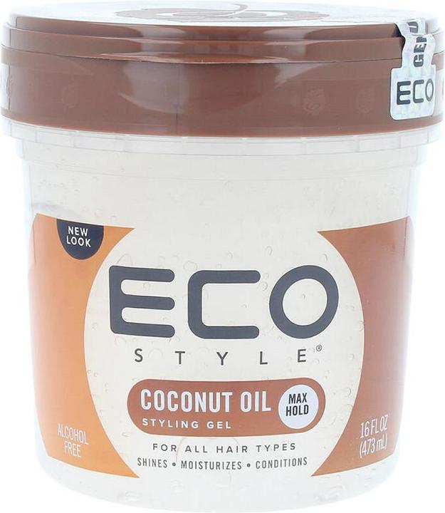 Image du produit Eco Style Huile de noix de coco (Gel coiffant, 473 ml)