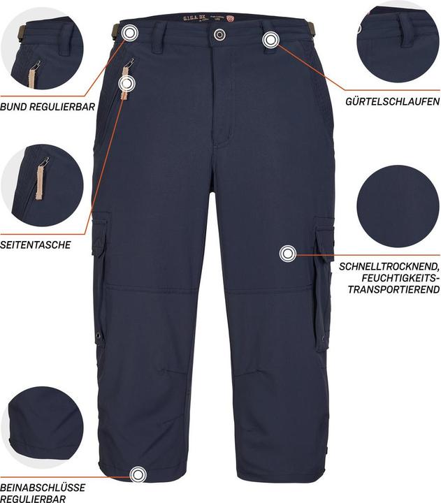 Immagine prodotto G.I.G.A DX Pantaloni Capri (54)