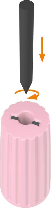 Produktbild Pelikan griffix® Zirkel Sweetberry, 3 Stück Faltschachtel